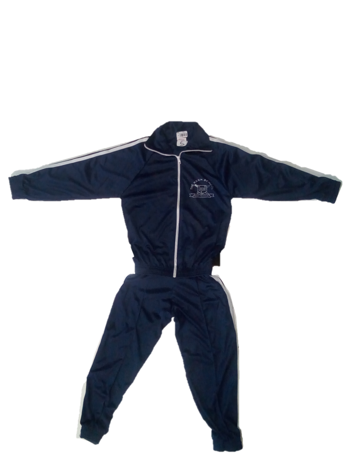 Navy blue tracksuit with logo (Keen School ) - Hope